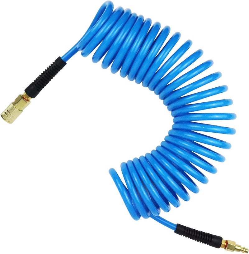 BOTSROOM Air Compressor Hose 25 ft 1/4" Air Hose Kit - Image 1